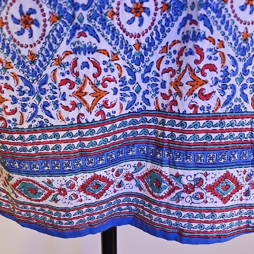 Bohemian Print Tunic Dress - Picture 8 of 12